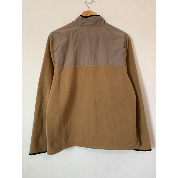 OLD NAVY ACTIVE Tan Dynamic Fleece Quarter Zip Sweatshirt - Picture 4 of 4